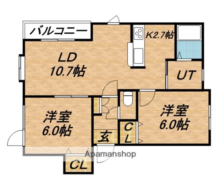 グランドール寿の間取り