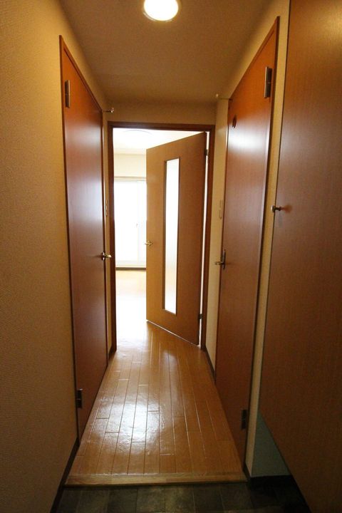 ラグジュカムズ205の玄関