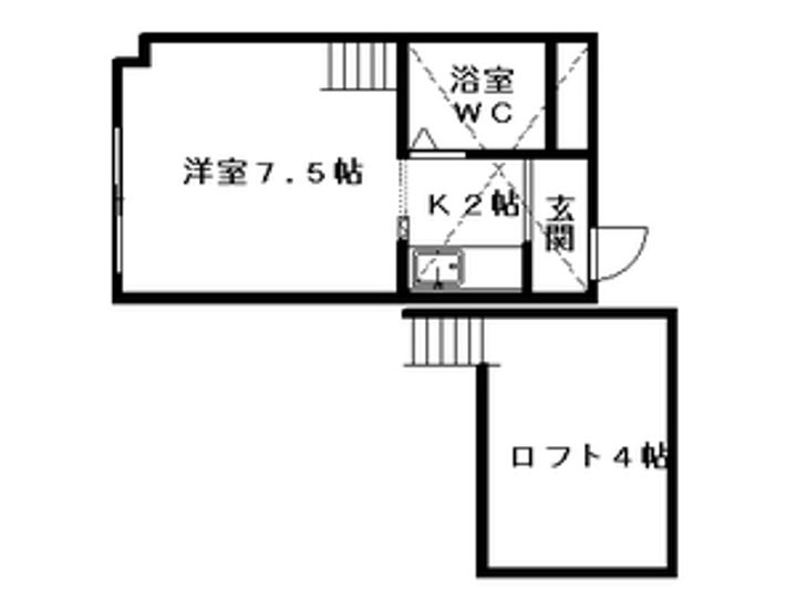 メモリー8・1200303の間取り