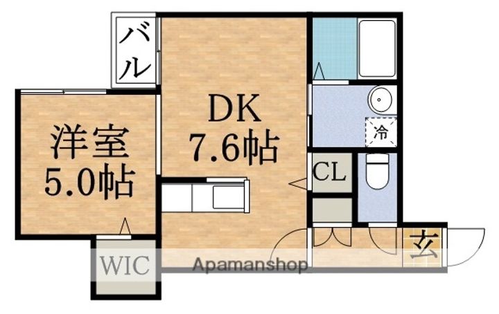 北海道札幌市中央区南五条西9丁目の賃貸マンションの間取り