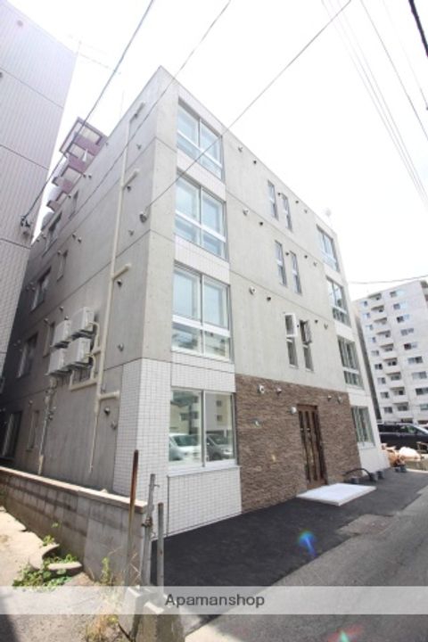 北海道札幌市中央区南五条西9丁目の賃貸マンションの外観