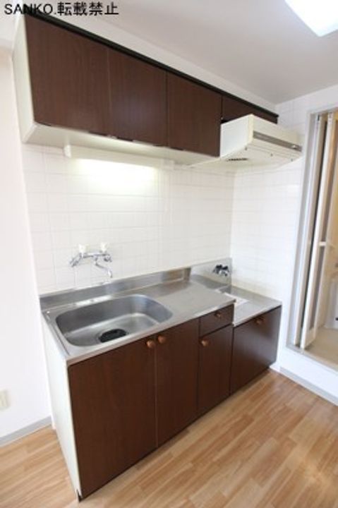 パークヒルズ中央411のキッチン