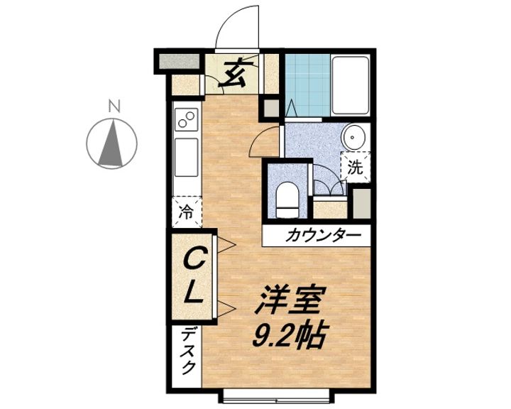 メディオフラム511の間取り