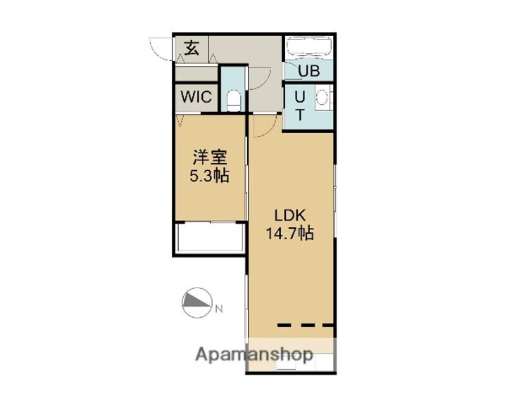 セントフィールドNORTH4の間取り