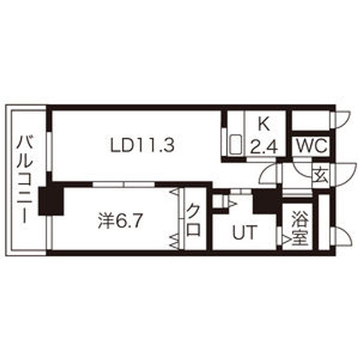 サンコート南4条の間取り