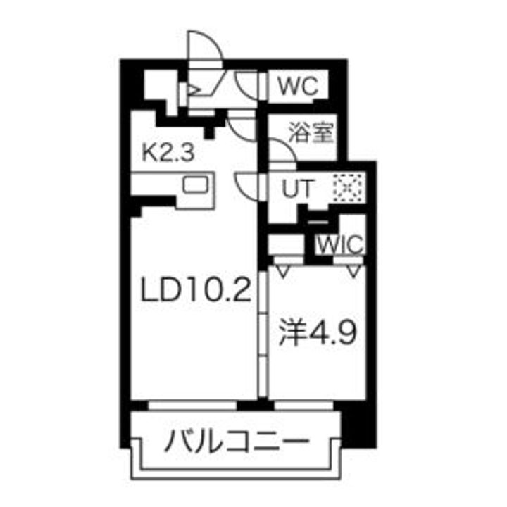 F中の島の間取り