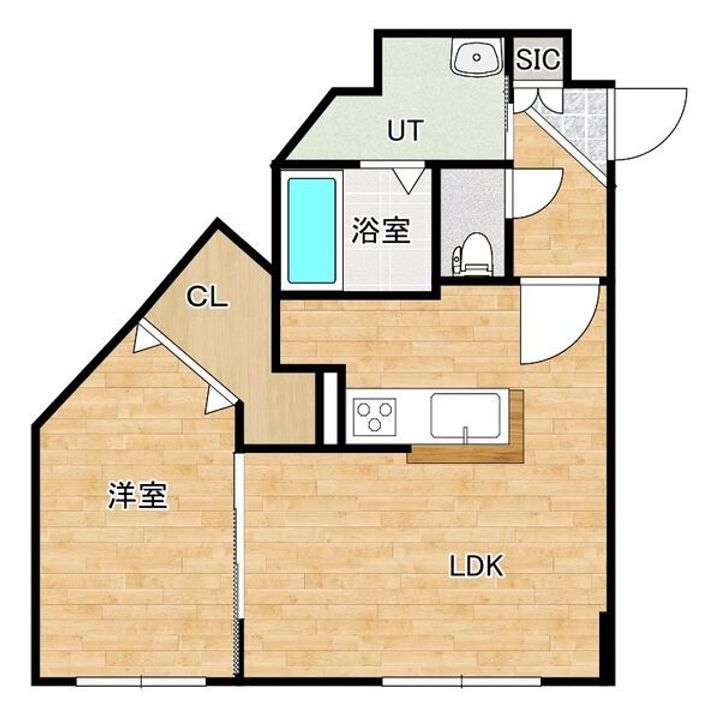 DAYS発寒南の間取り