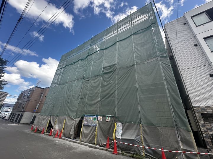 サクラソレイユ手稲の外観