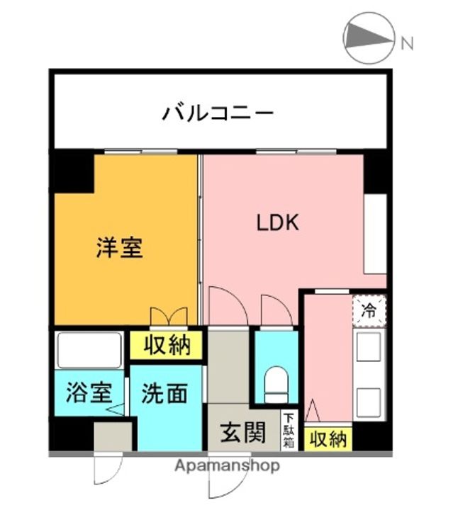 I−FRONT NAEBOの間取り