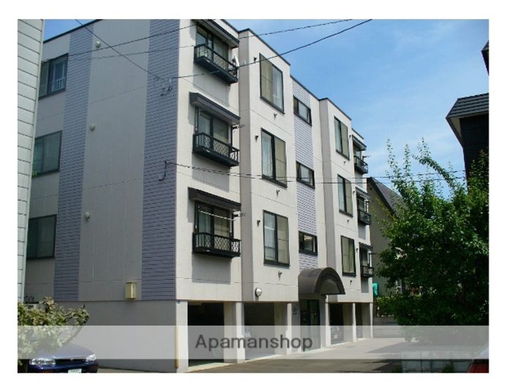 北海道札幌市西区宮の沢二条3丁目の賃貸マンションの外観