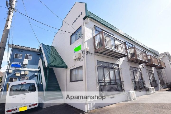 宮城県仙台市宮城野区田子3丁目の賃貸アパートの外観