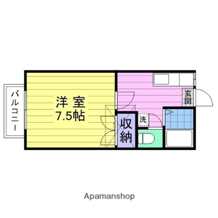 ロイヤルメゾンDの間取り