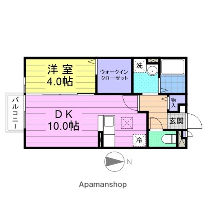 マ・メゾンTの間取り