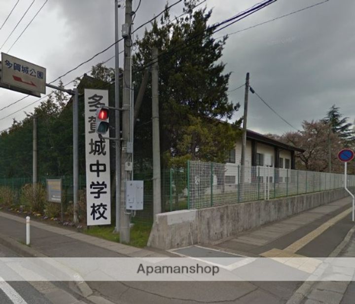 宮城県多賀城市桜木2丁目の賃貸アパートの周辺