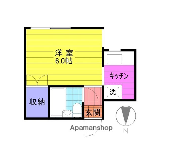 セントラルコテージの間取り