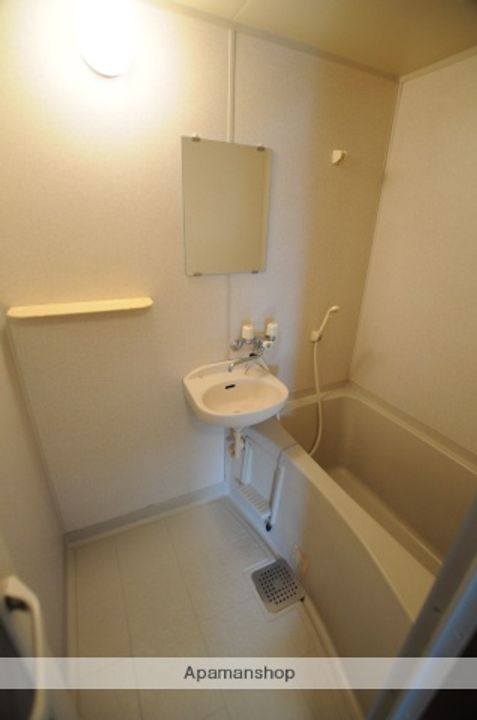 宮城県仙台市宮城野区福田町4丁目の賃貸アパートの風呂