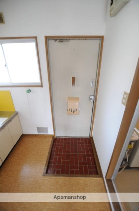 宮城県仙台市宮城野区栄4丁目の賃貸アパートの玄関