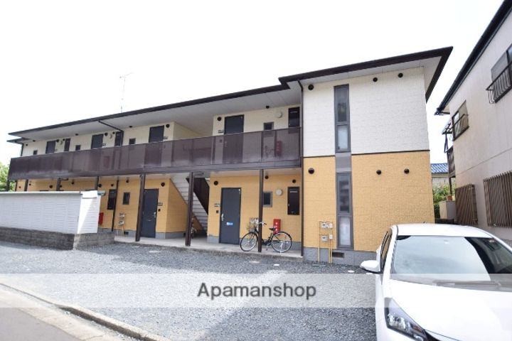 宮城県仙台市宮城野区新田2丁目の賃貸アパートの外観