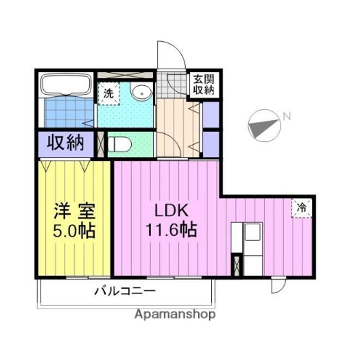 グローリア101の間取り