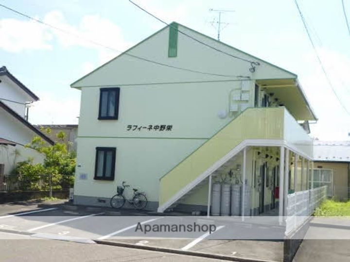 宮城県仙台市宮城野区栄2丁目の賃貸アパートの外観