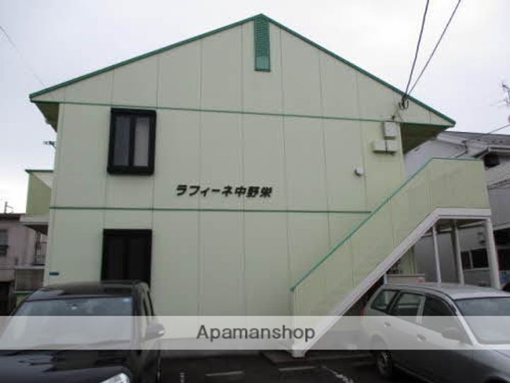 宮城県仙台市宮城野区栄2丁目の賃貸アパートの外観