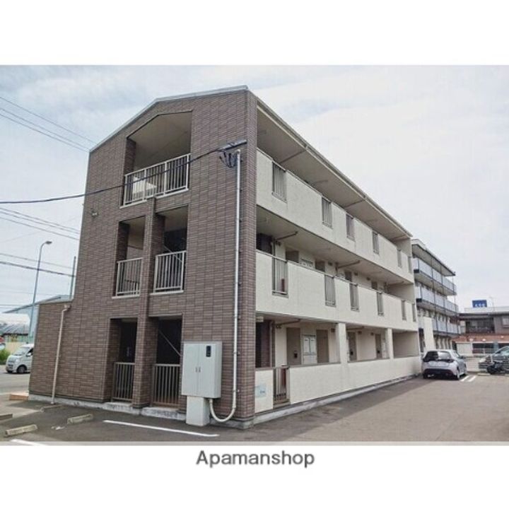 宮城県仙台市宮城野区中野字寺前の賃貸マンションの外観