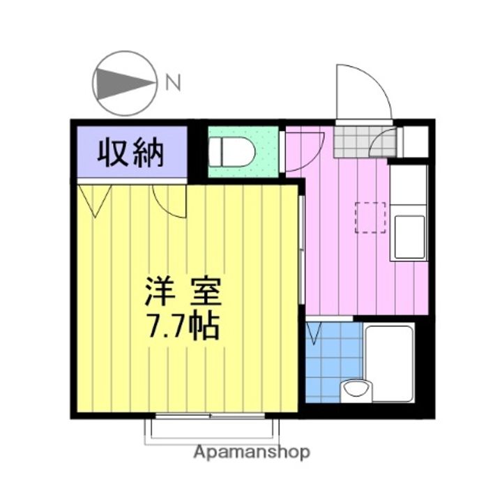 マーメゾンAの間取り