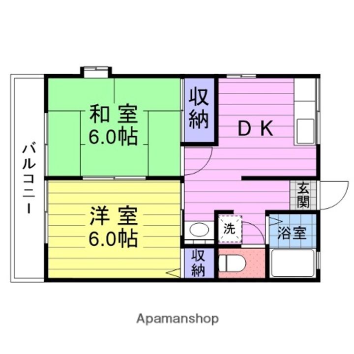 CHイーハトーヴの間取り