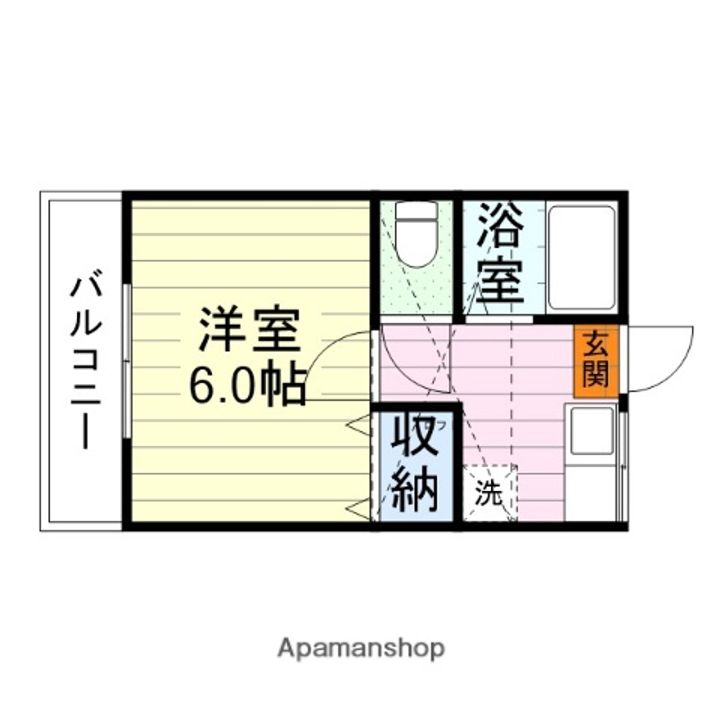 ぱーるハイツの間取り