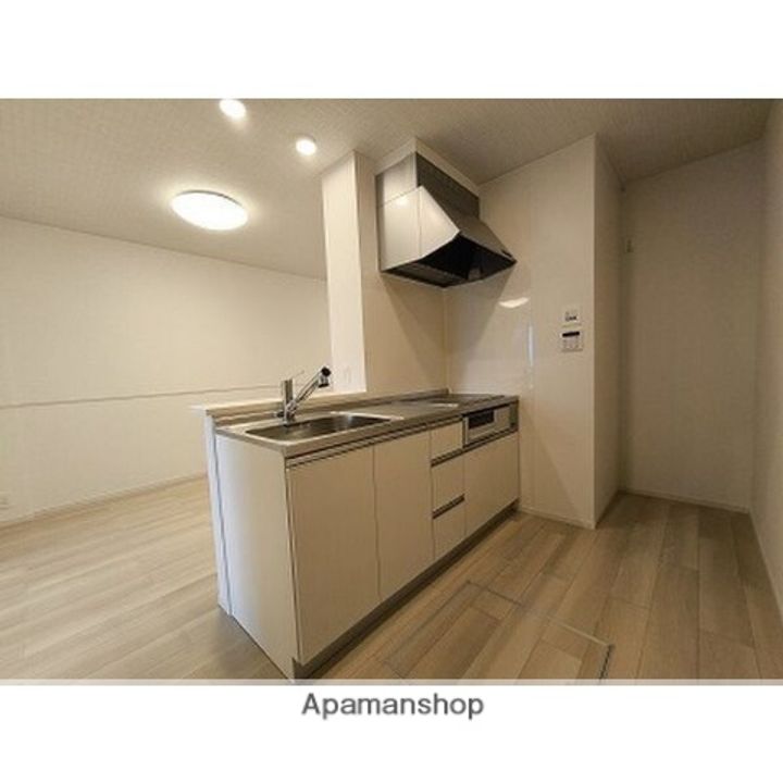 グレースヒルズGAMO B棟のキッチン