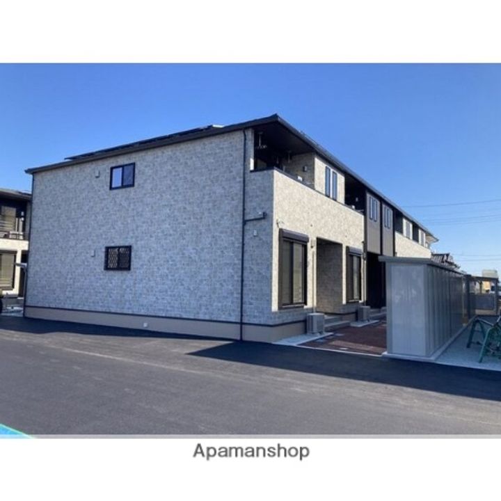 グレースヒルズGAMO B棟の外観