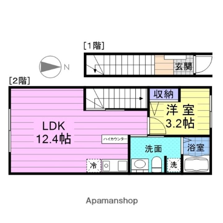 ひかりの杜 中野栄の間取り