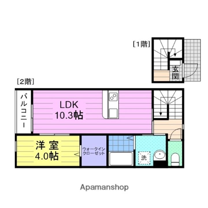 ハドルハシヌマの間取り