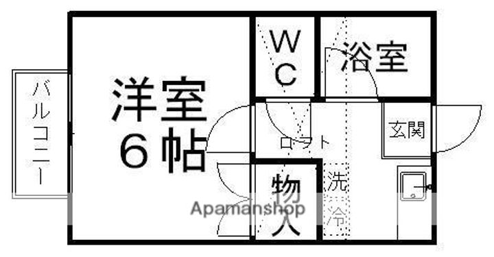 ドウェリング斎藤11202の間取り