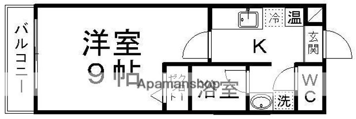 全健ハイム小松島303の間取り