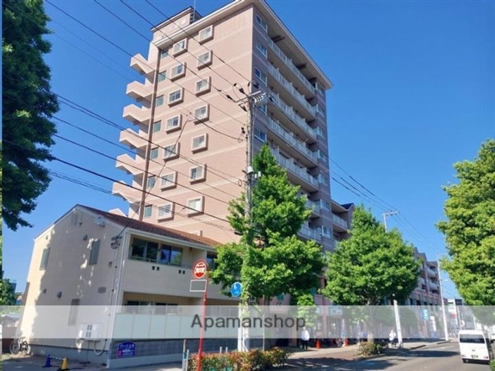 宮城県仙台市青葉区上杉5丁目の賃貸マンションの外観