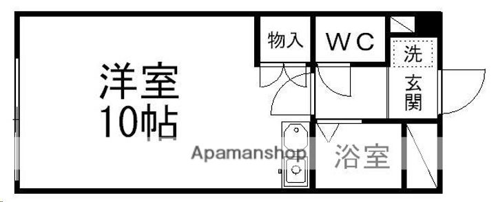 ピースフル桜403の間取り