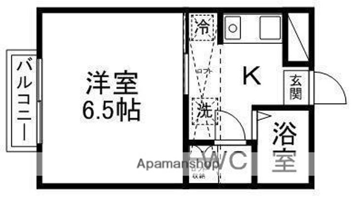 レスポワール幸町203の間取り