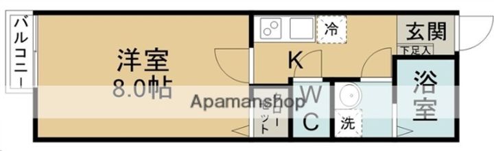 LAPLACE小松島の間取り