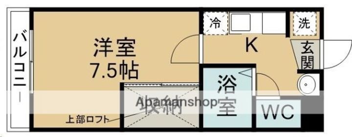 ハックベリー2203の間取り