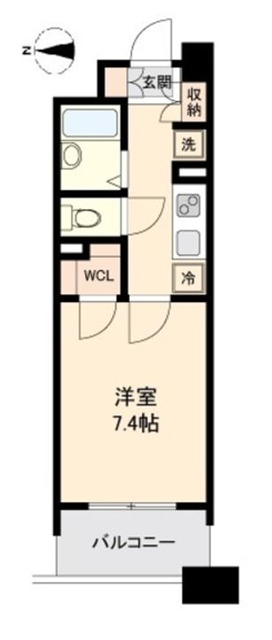 グランカーサ仙台五橋の間取り