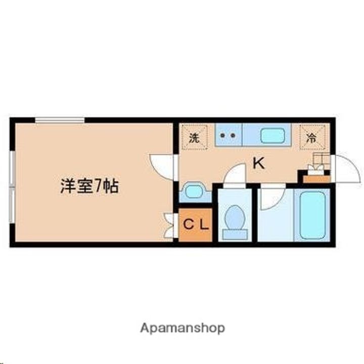 ビューパレス荒巻の間取り