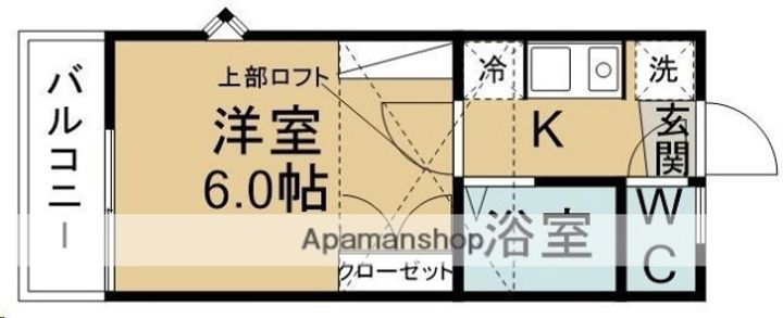 ベルシオン仙台第3106の間取り