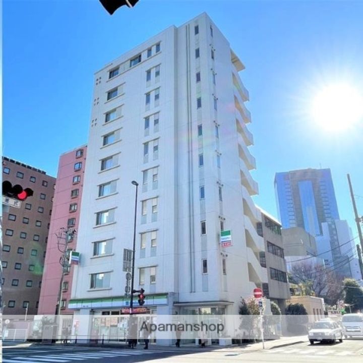 宮城県仙台市青葉区花京院1丁目の賃貸マンションの外観