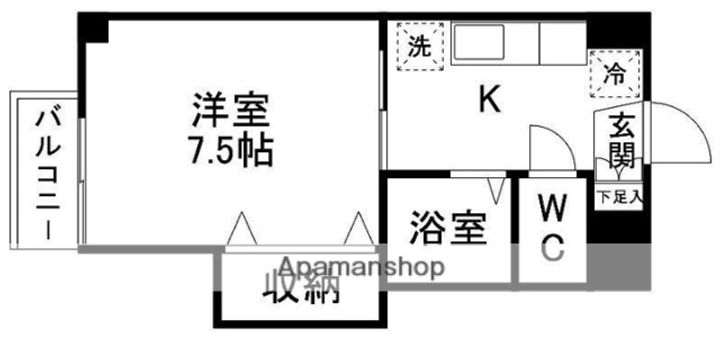 DOMUS白水沢の間取り