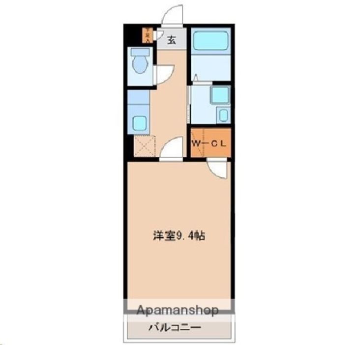 アヴァンセ高砂Ⅱの間取り