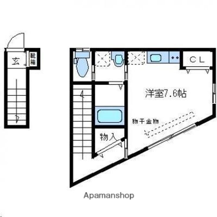 エスポワール真栄の間取り