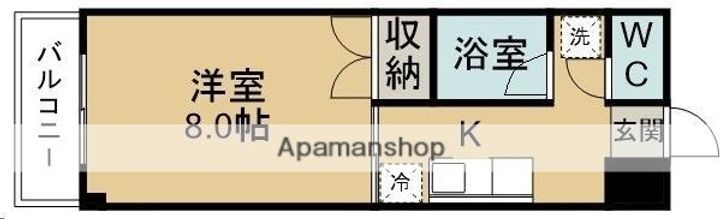 ビルドスマイルⅠ402の間取り