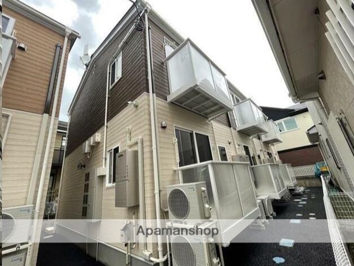 宮城県仙台市宮城野区新田4丁目の賃貸アパートの外観