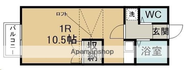 ハミングパークDの間取り